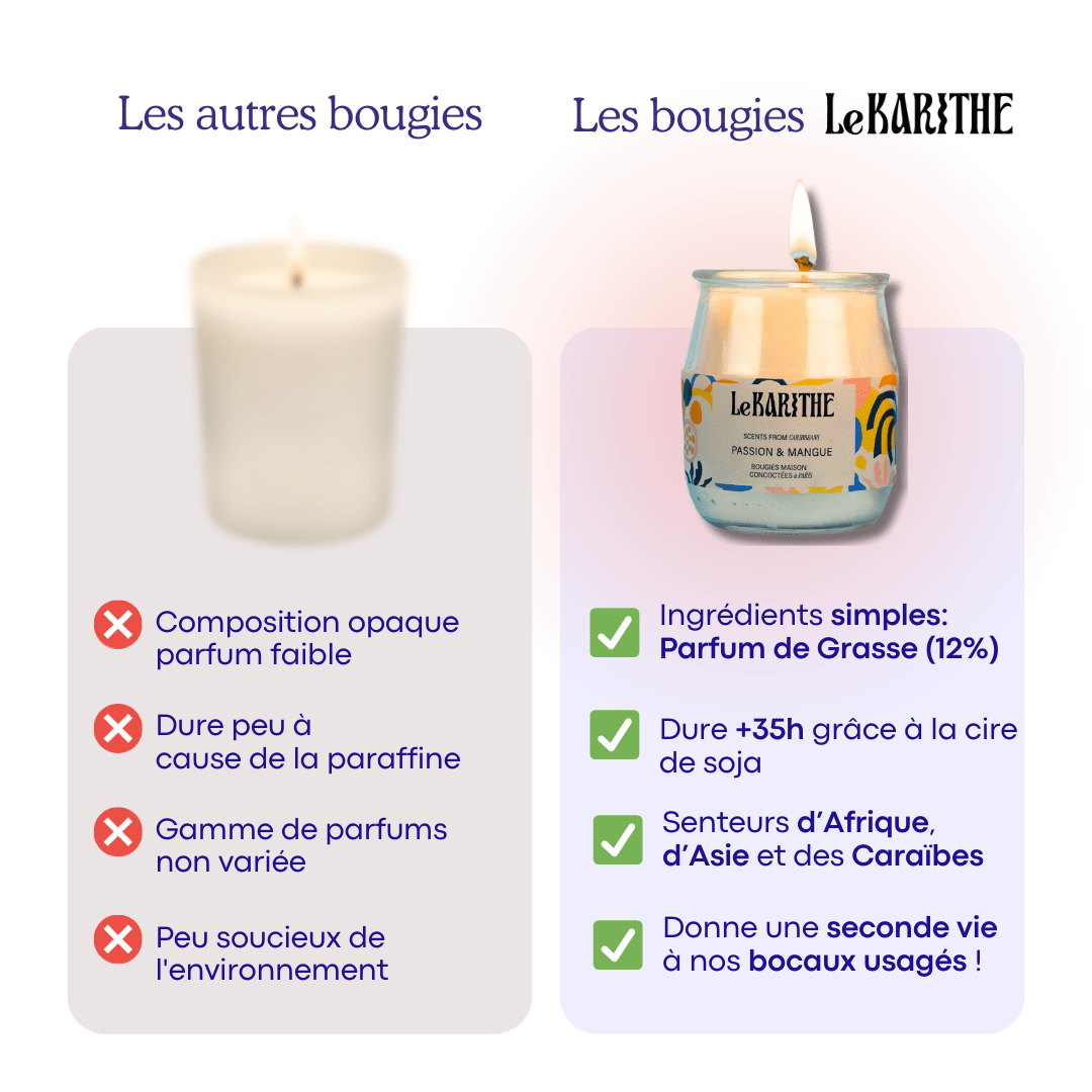 Candela vegetale * candele invernali