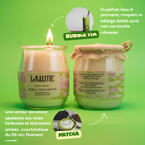 Bougie Parfumée - Bubble Tea au Matcha