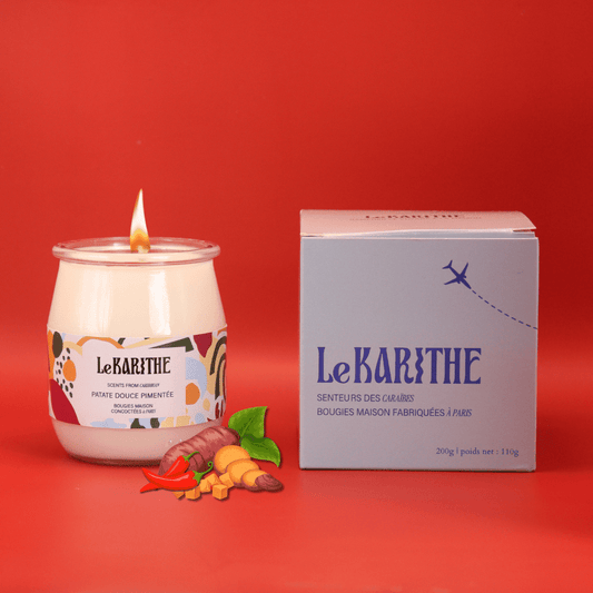 Bougie Parfumée - Patate Douce Pimentée