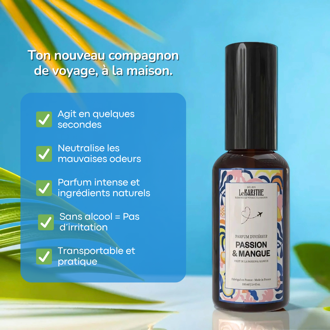 Parfum d'ambiance & d'intérieur - Passion & Mangue 🥭