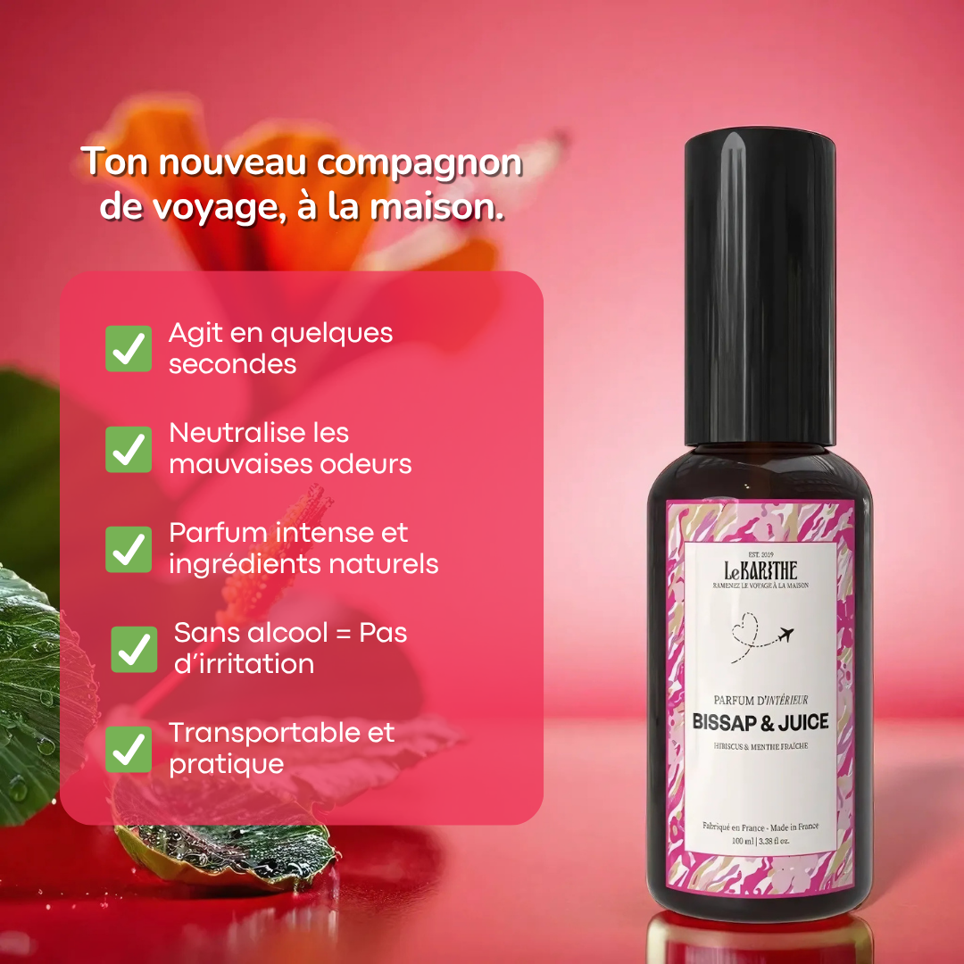 Parfum d'ambiance & d'intérieur - Bissap & Juice 🌺
