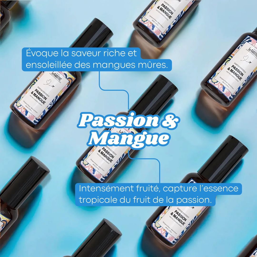 Parfum d'ambiance & d'intérieur - Passion & Mangue 🥭