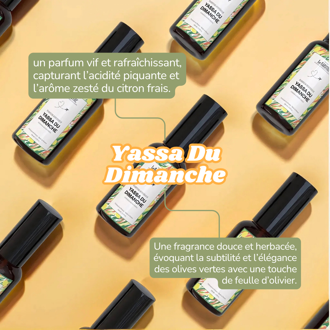 Parfum d'ambiance & d'intérieur - Yassa du Dimanche 🍋