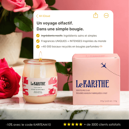 MIX & MATCH - Lot de 4 bougies parfumées ✨