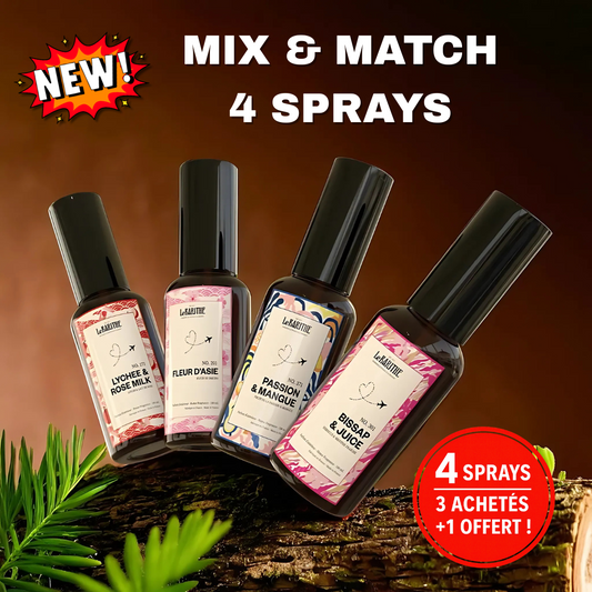 MIX & MATCH x4 Sprays - 3 achetées + 1 OFFERT 💥