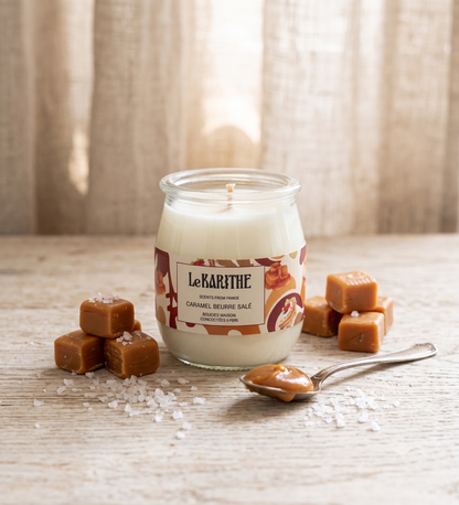 Bougie Parfumée - Caramel Beurre salé 🍮