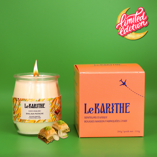 Bougie Parfumée - Baklava Pistache 🥮