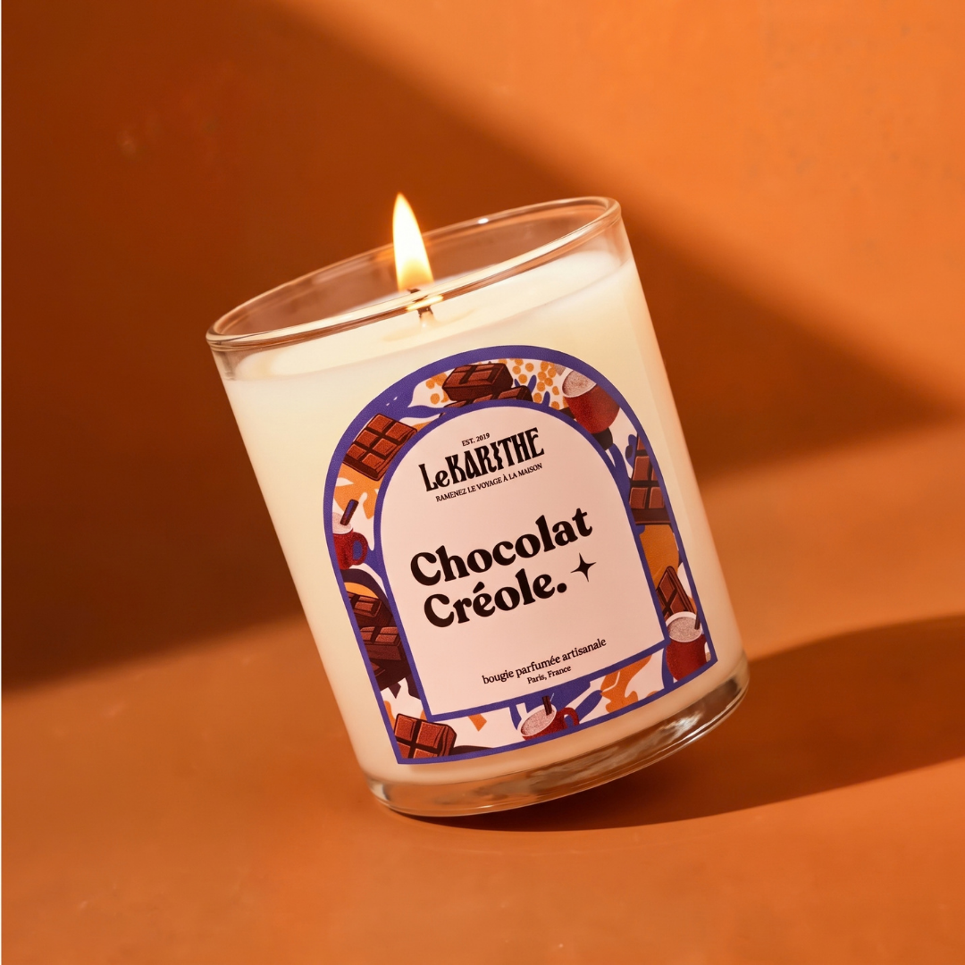Bougies 1ère Classe - Chocolat Créole