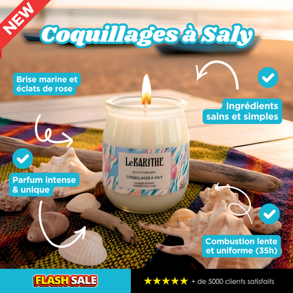 Bougie Parfumée - Coquillages à Saly