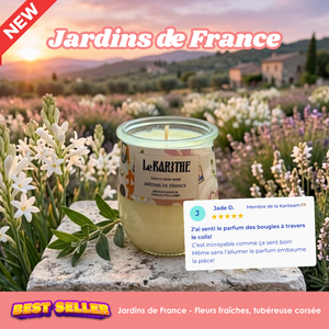 Bougie Parfumée - Jardins de France