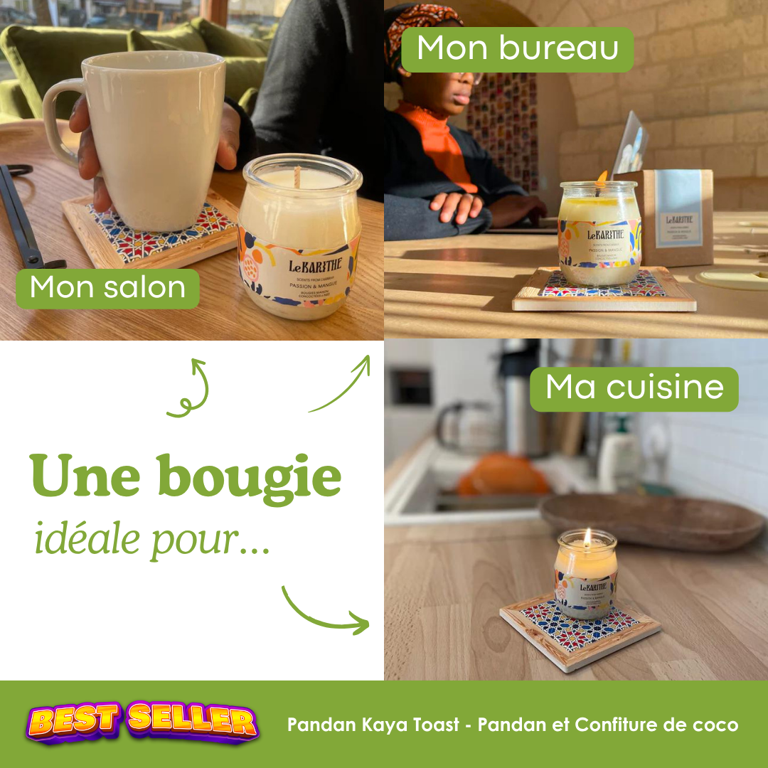 Bougie Parfumée - Pandan Kaya Toast 🥪
