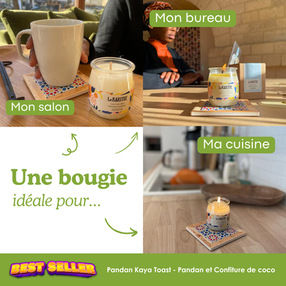 Bougie Parfumée - Pandan Kaya Toast 🥪
