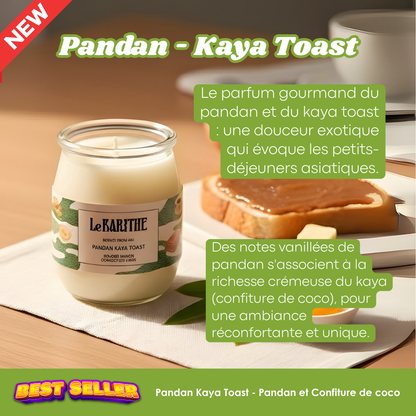 Bougie Parfumée - Pandan Kaya Toast 🥪