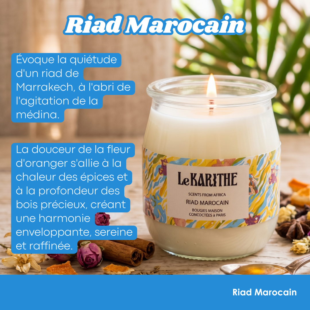 Bougie Parfumée - Riad Marocain