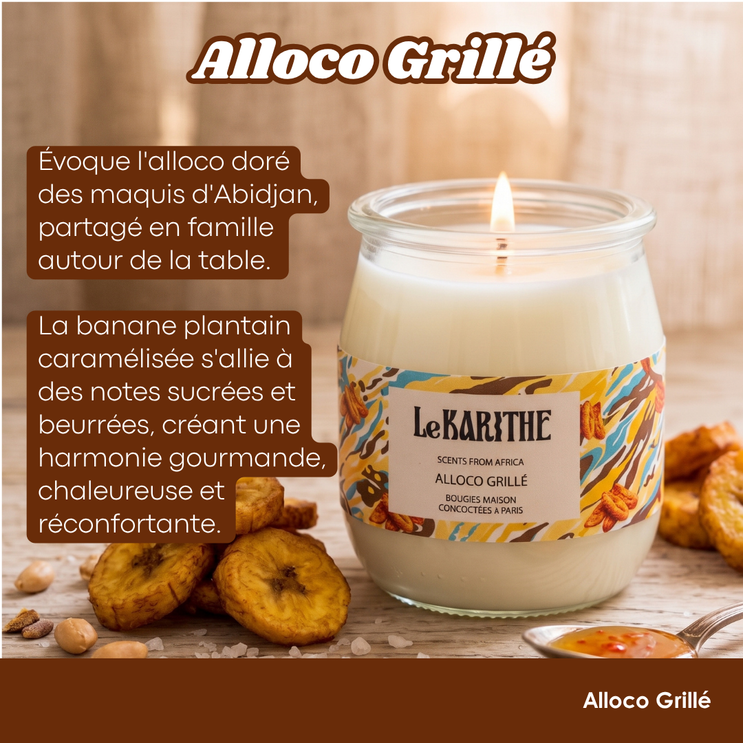 Bougie Parfumée - Alloco Grillé