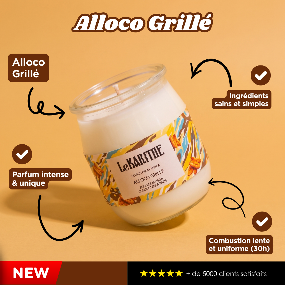 Bougie Parfumée - Alloco Grillé