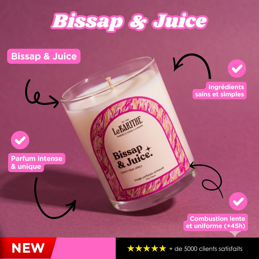 Bougies 1ère Classe - Bissap & Juice
