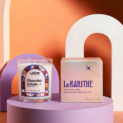 Bougies 1ère Classe - Chocolat Créole