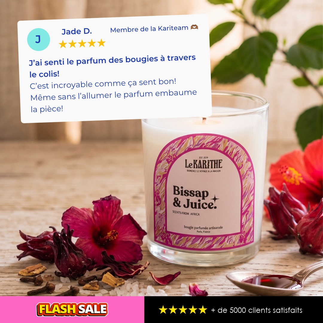 Bougies 1ère Classe - Bissap & Juice