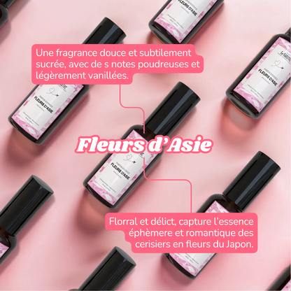 Parfum d'ambiance & d'intérieur - Fleurs d'Asie 🌸