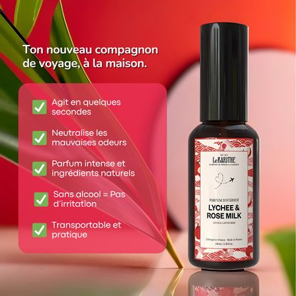 Parfum d'ambiance & d'intérieur - Lychee & Rose Milk 🌹