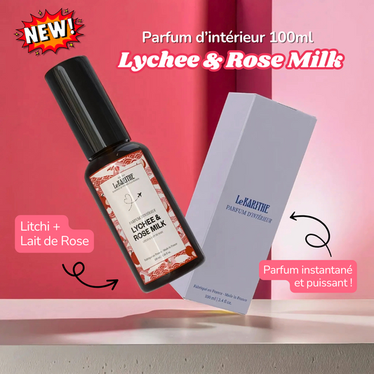 Parfum d'ambiance & d'intérieur - Lychee & Rose Milk 🌹