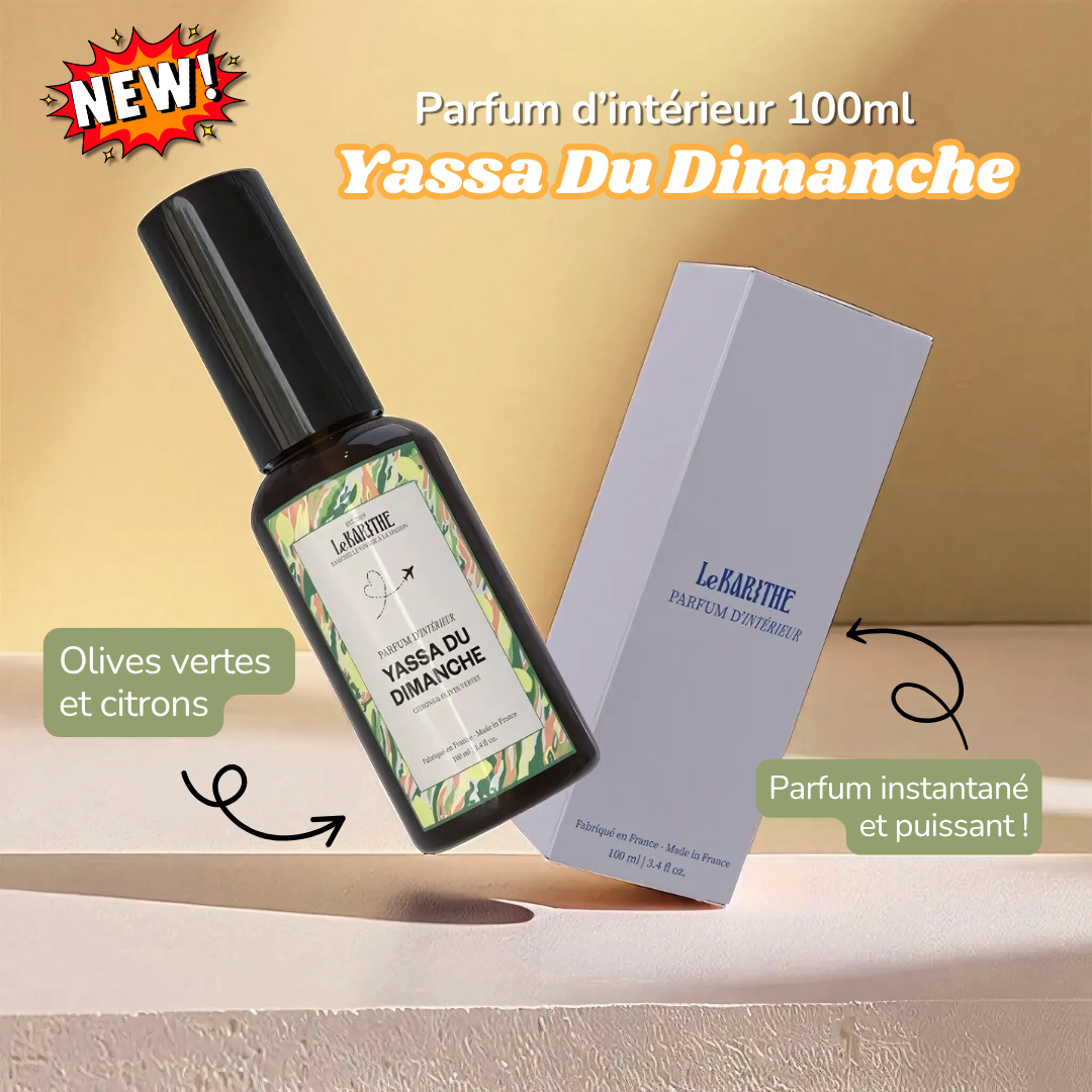 Parfum d'ambiance & d'intérieur - Yassa du Dimanche 🍋